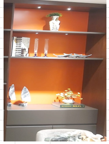 gusto vitrin geniş raf